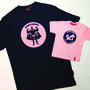 Personalised Dad And Child Superhero T Shirt Set, thumbnail 5 of 12