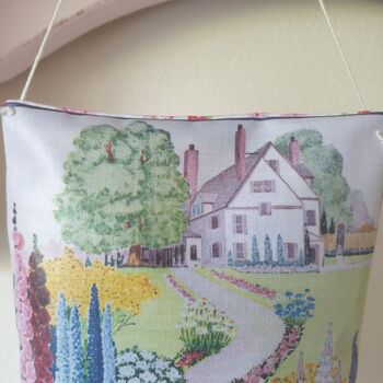 Lavender Sachet With Cottage Garden Print, Decorative Gift For Garden Loving Friends, 9 of 9