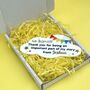 Thank You Personalised Teacher Gift, Cloud Keepsake, thumbnail 4 of 5