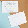 Personalised Children’s Colour In I Love Daddy Print, thumbnail 3 of 11