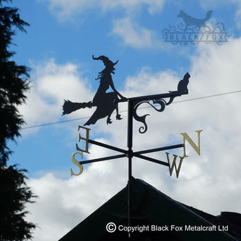 Witch And Cat Weathervane, 8 of 10
