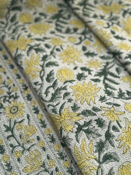 Block Printed Colourful Cotton Sofa Throw, 12 of 12