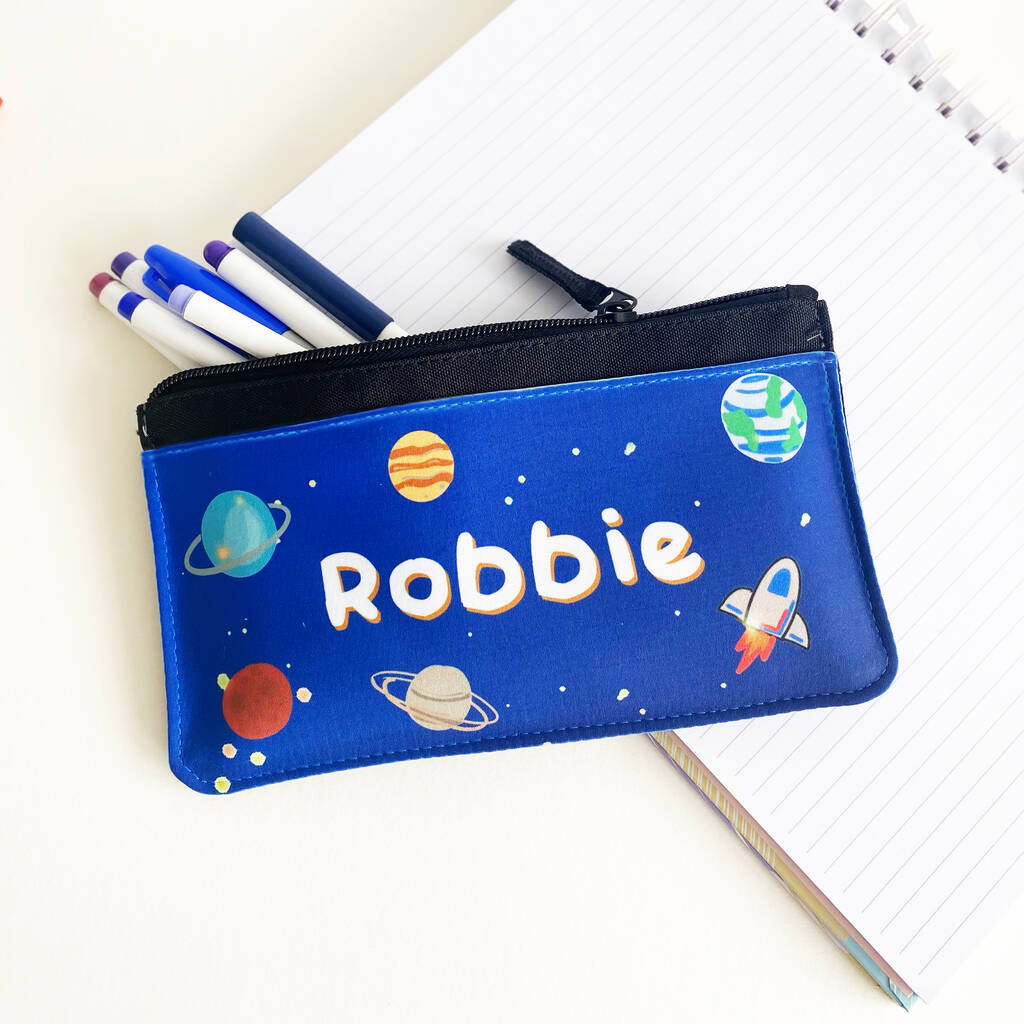 Personalised Space Theme Pencil Case, 1 of 3