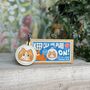 Keep Calm And Purr On! Mini Matchbox Cross Stitch Kit, thumbnail 3 of 12