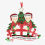 Presents Christmas Tree Decoration Personalised Names, thumbnail 1 of 3