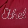 Ethel 49ers Dress In Windsor Wine Vintage 1940s Style, thumbnail 4 of 4