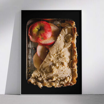 Personalised Apple Pie | Little Things In Tins Kitchen Nursery Print, 2 of 3