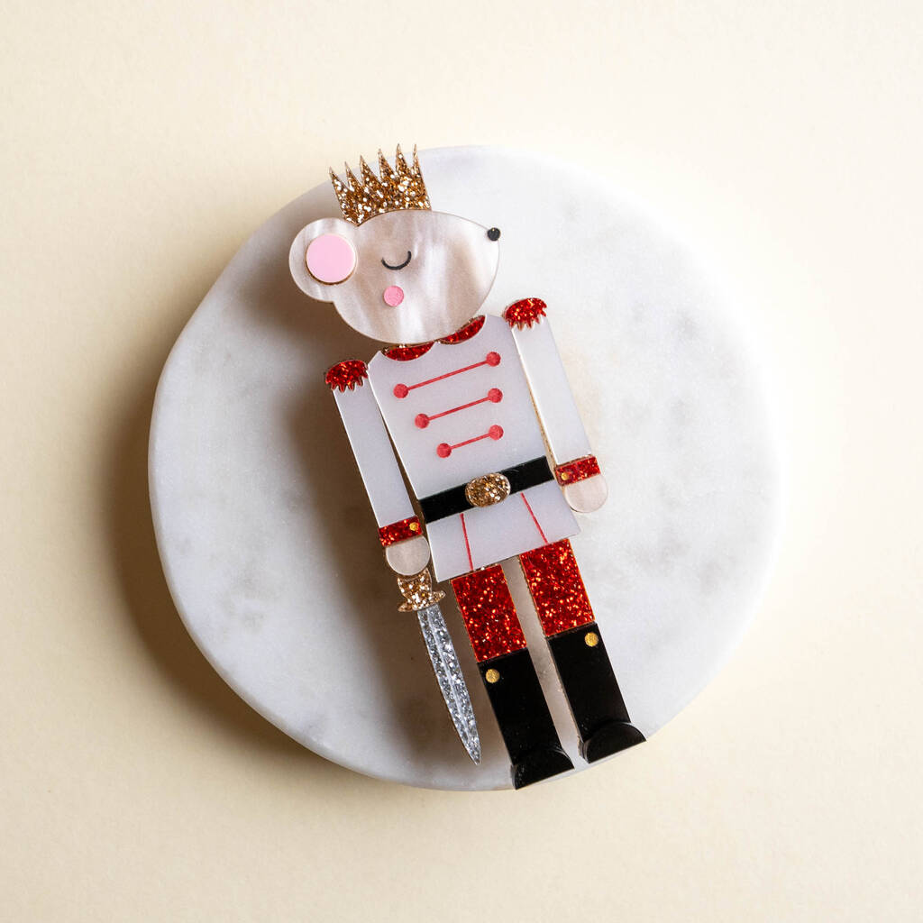 Nutcracker brooch deals