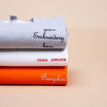 Personalised Embroidered Soft Sweatshirt, 9 of 9