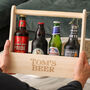 Personalised Beer Box Drink Holder Gift For Dad, thumbnail 2 of 4