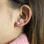 Swarovski Pearl Stud Earrings, thumbnail 1 of 12