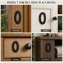 Decorative Brass Number 0 Door Sign, thumbnail 8 of 8