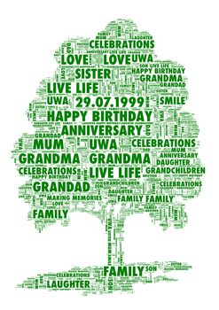 Family Tree Personalised Print, 2 of 3