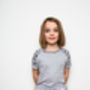 Kids T Shirt Children's Grey Tee For Girls And Boys, thumbnail 6 of 8
