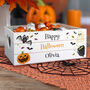 Personalised Halloween Boo Basket – Spooky Treats Made Special, thumbnail 2 of 4