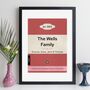 Family Print Personalised Book Cover Gift, thumbnail 8 of 12