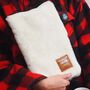 Personalised Sheepskin Hot Water Bottle Cover, thumbnail 12 of 12