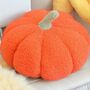 Boucle Autumn Pumpkin Decor / Cushion, thumbnail 8 of 10