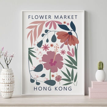 Hong Kong Flower Market Print, 2 of 2