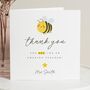 Bee Thank You Card For Teacher, thumbnail 1 of 7