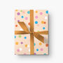 Coloured Polka Dot Gift Wrapping Paper, thumbnail 3 of 4