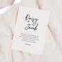 Modern, Simple Wedding Invitations, thumbnail 1 of 4