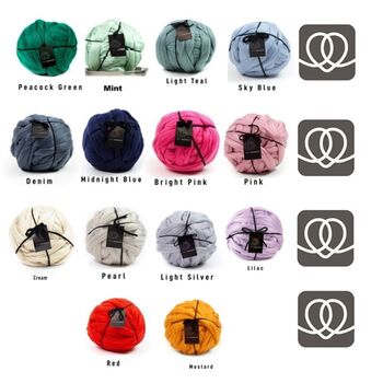 ‘Sadie’ Scarf Arm Knitting Kit, 8 of 8