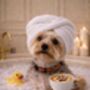 Dog Bathroom Portrait From Your Own Photo, thumbnail 3 of 4
