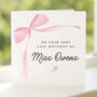 Personalised Last Birthday As A Miss Birthday Card For Her, Card For Fiancée, thumbnail 4 of 8