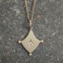 9ct Gold Bobble And Twinkle Kite Gemstone Necklace, thumbnail 1 of 4