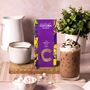 35% Smooth Milk Drinking Chocolate Flakes Two Pack, thumbnail 2 of 3