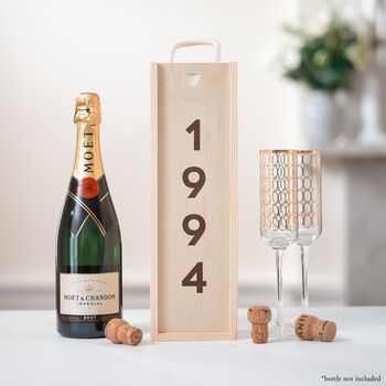 Personalised Birth Year Bottle Box, 5 of 6