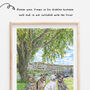 Personalised Watercolour Pet Portrait With Background Options, thumbnail 6 of 6
