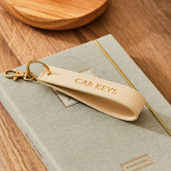 Personalised Embossed Oyster Keyring, 5 of 5