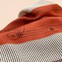 Burnt Orange Dot Print Scarf, thumbnail 3 of 5