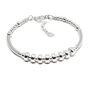 80th Birthday Bracelet, Kate, Sterling Silver, thumbnail 2 of 5
