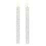 Two Moon And Star Tru Glow® LED Battery Taper Candles, thumbnail 2 of 2