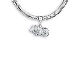 Guinea Pig Sterling Silver Charm, 5 of 9