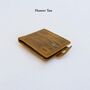 Personalised Handmade Leather Wallet For Christmas Gift, thumbnail 8 of 12