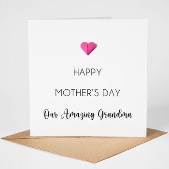 Personalised Mother's Day Card For Grandma, 2 of 5