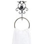 Antique Brown Love Birds Vintage Towel Ring, thumbnail 2 of 6