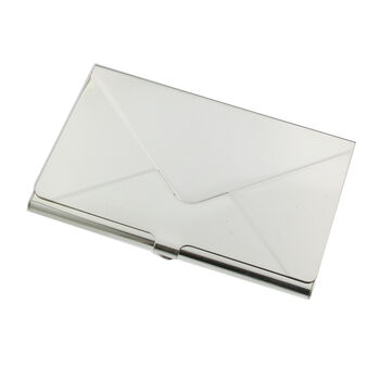 Silver Envelope Business Card Holder, 6 of 6