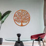 Handmade Metal Tree Of Life Wall Art For Modern Home Decor, thumbnail 7 of 11