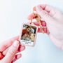Personalised Wooden Photo Keyring With Name Or Message, thumbnail 8 of 8