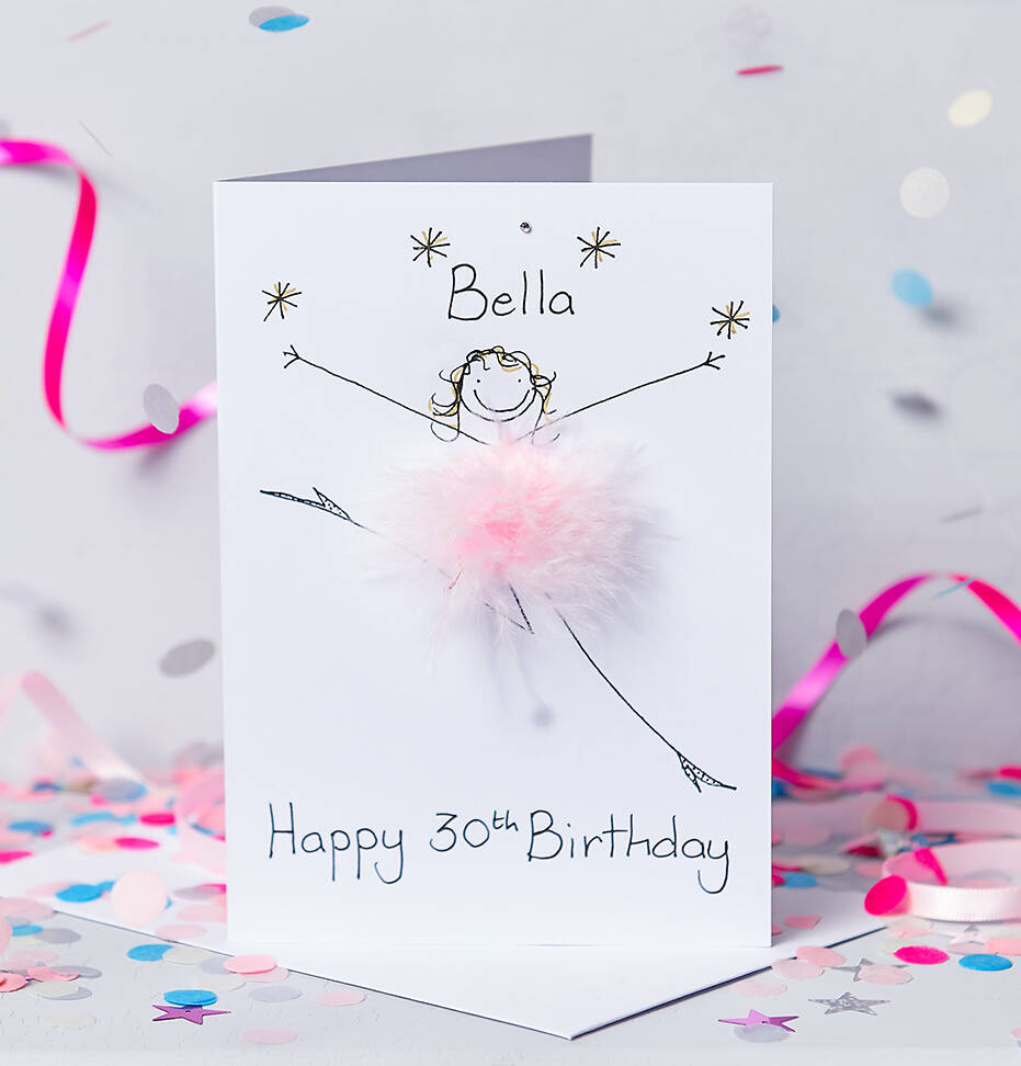 Personalised 3D Family Member Birthday Card By all things Brighton ...
