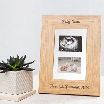 Personalised Baby Scan Photo Frame For New Mum, 4 of 5