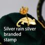Sterling Silver Tiny Chameleon Stud Earrings, thumbnail 5 of 8