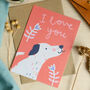 Dog I Love You Day Card, thumbnail 1 of 3