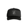 Hoy Beach Trucker Hat Black / White, thumbnail 1 of 2