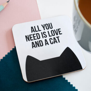 Funny Cat Coasters, 4 of 6